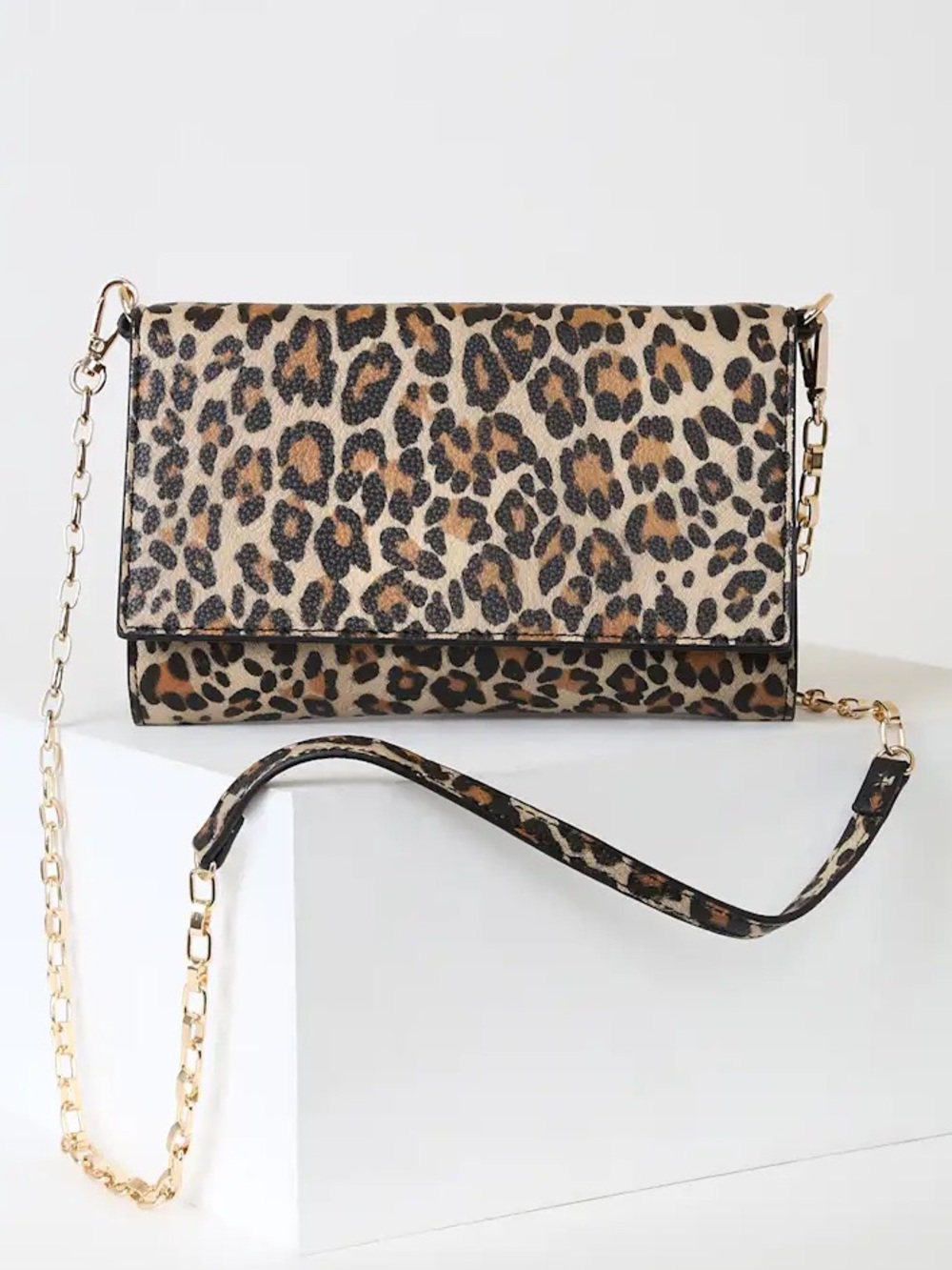 Lulus Talliah Leopard Print Wallet Clutch - Picture 2 of 13